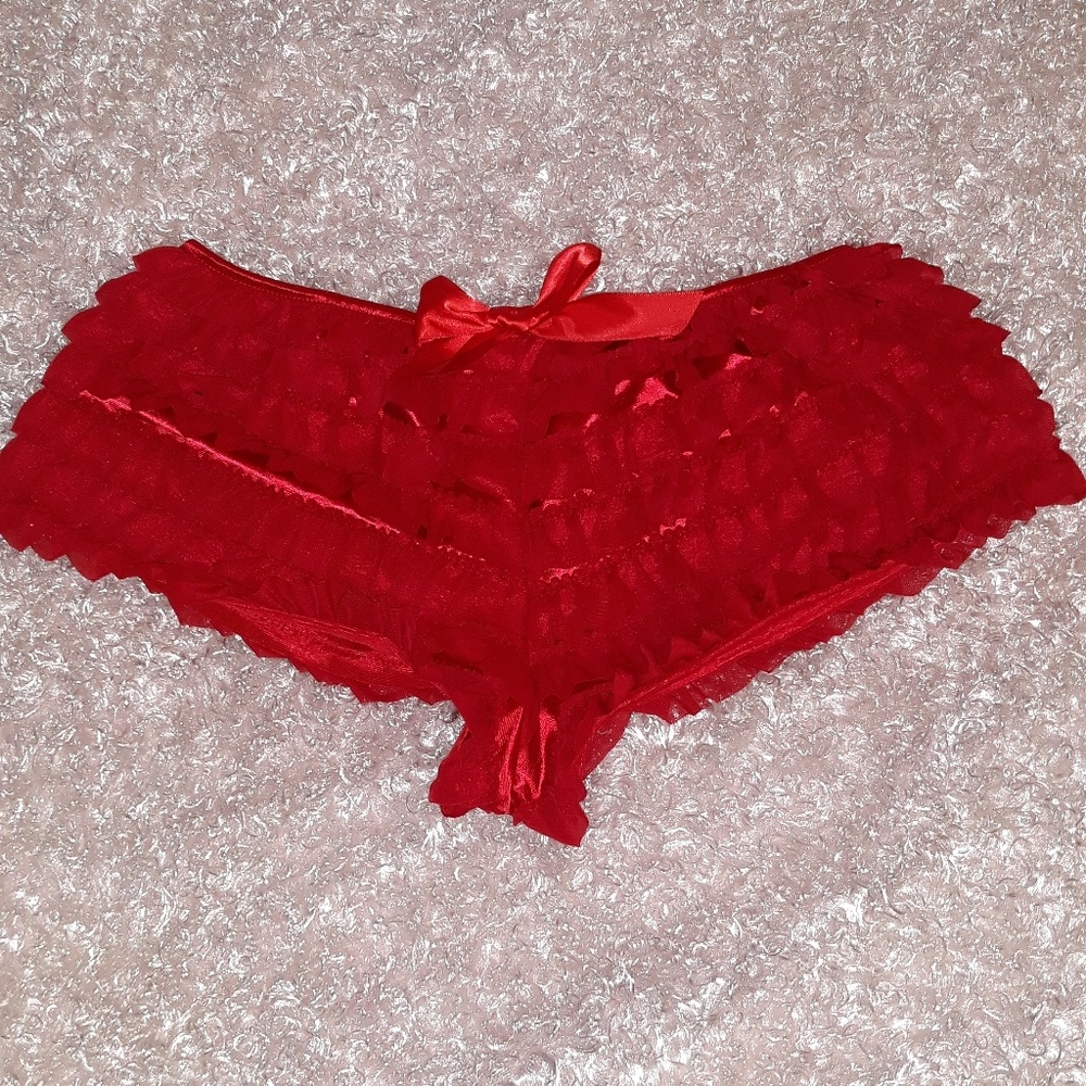 Womens daisy corset Ruffle panties